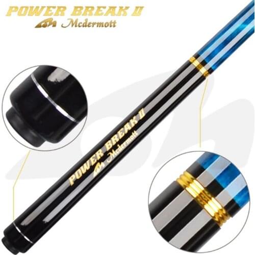 China McDermott Carbon Shaft PUNCH JUMP Break Cue 13mm Tip Adjustable Weight 2019