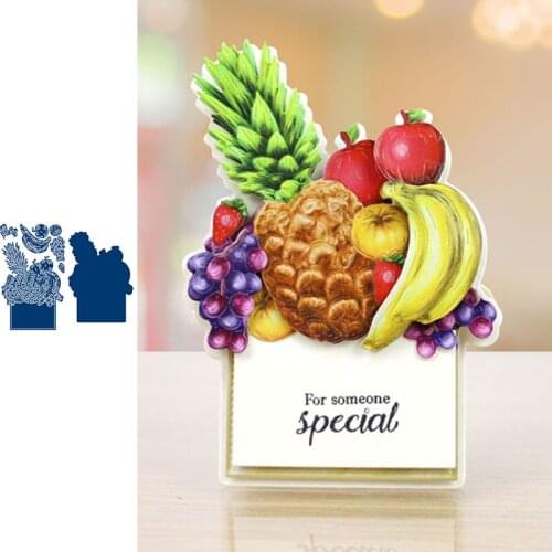 Fresh Fruits Metal Cutting Dies for Scrapbooking and Card Making New 2019 die cuts