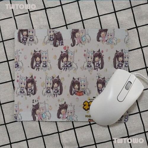 Chocola Nekopara Durable Rubber Mouse Mat Pad Top Selling Big Promotion Russia Wholesale Gaming Mouse Pad Gamer Desk Pad