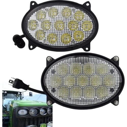 LED Light Tractor Sprayers for John Deere Case IH Combines Headlight 65W 6.3 Inch 39W 5.3 Inch White 12V 24V