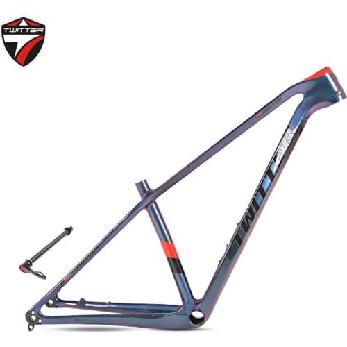 Zhuiter warrior color changing carbon fiber bicycle frame27.5/29er carbon fiber mountain frame carbon road bike frame bike frame
