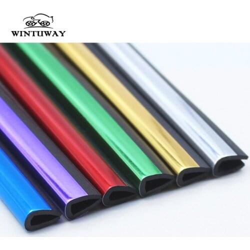WINTUWAY Car Styling Mouldings 20cm Interior Air Vent Grille Switch Rim Trim Outlet Scratch Guard Protector Car Styling Strip
