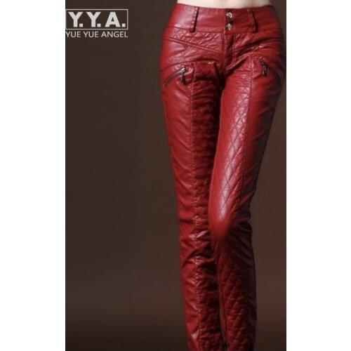 YueYueAngel Women's Plaid Trousers