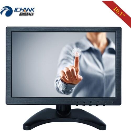 ZB101JC-58D/10.1" inch 1280x800 720p HDMI VGA USB POS Cash Register Multi-point Capacitive Touch LCD Screen PC Monitor Display