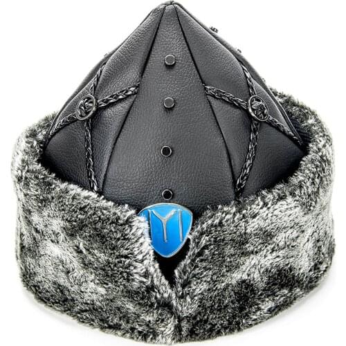 Winter Cold Fur Hat Beret Army Pilot The Bork Men Snow Resistant Leather Long Time Usage Power On Your Head