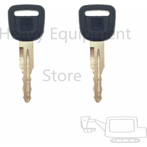 2 Pcs T0270-81840 Key For Kubota Ignition Start Starter L Series Cab Tractor
