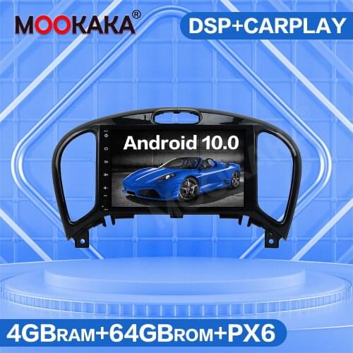4G SIM LTE 4GB+64GB Android 10.0 Car Multimedia Player Radio For Nissan Juke YF15 2010 - 2014 Autoradio GPS Navigation Audio DSP