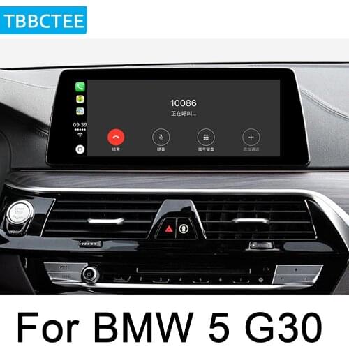 Car Android Touch Screen Multimedia Player For BMW 5 Series G30 2018 2019 EVO GPS BT Stereo Display navigation Audio Radio Media