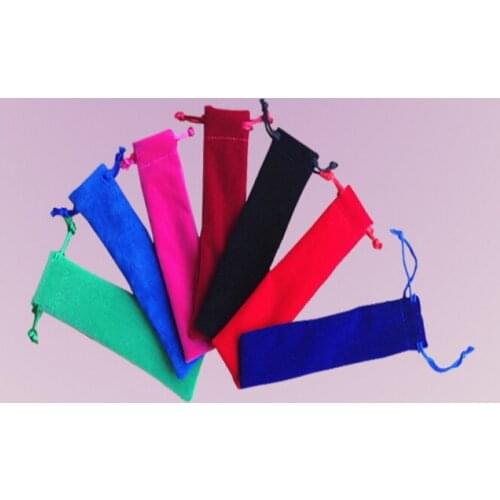 CBRL velvet jewelry pouch pen bag recording pen pouch pencil bag customize wholesale