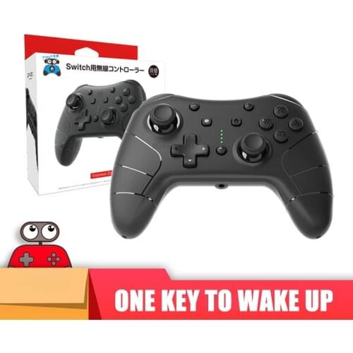 For Switch Pro Gamepad Bluetooth-compatible Wireless Gamepad USB Joystick For Nintendo Switch Pro Controller One Key To Wake Up