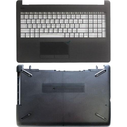 For HP 15T 15Z 15-BR-BS-BU-BW 250 255 256 G6 TPN-C129 C130 Laptop Palmrest Upper Cover/Bottom case cover No VGA hole