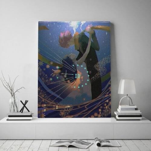 ID Invaded anime Canvas poster Painting wall Art decor Living room Bedroom Study Home Decoration Prints