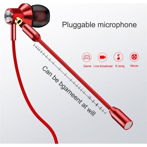 Kebidu Volume Control Gaming Earphones 7.1 Surround Sound Game Headset For Apple/huawei PS4 earphones With Adjustable Microphone