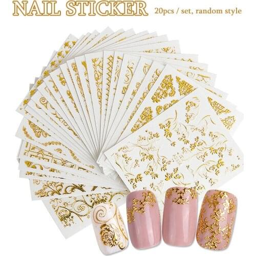 LEWEDO Nail Art Stickers