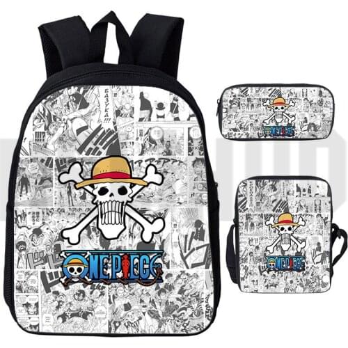 Mochila 3D Print Naruto Backpack Men 3 Pieces/Set Anime Naruto Bag Pack Schoolbags Akatsuki Itachi Sharingan Lunchbag Pen Case