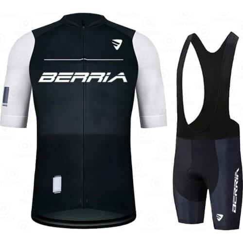 New Berria 2021 Cycling Clothing Road Bike Wear Racing Clothes Quick Dry Mens Cycling Jersey Set Ropa Ciclismo Maillot Suits