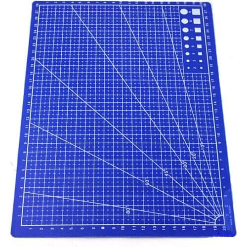 A4 Cutting Plate Standard Plastic Materials A Blue Freight Shipping Templates for Quilting