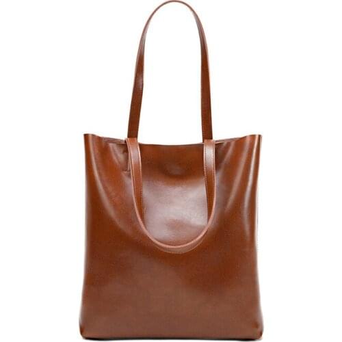 Big Cow Leather Shoulder Bag Ladies Genuine Leather Bags for Women Famous Brand Designer Handbag Female Fashion Hand Bags 2020