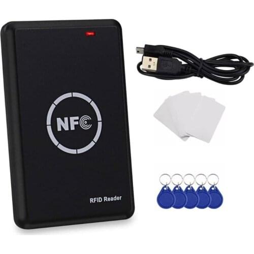 Super Universal NFC Smart Card Reader Writer Duplicator IC ID Card Cloner 125KHz Copier 13.56MHz Encrypted Programmer