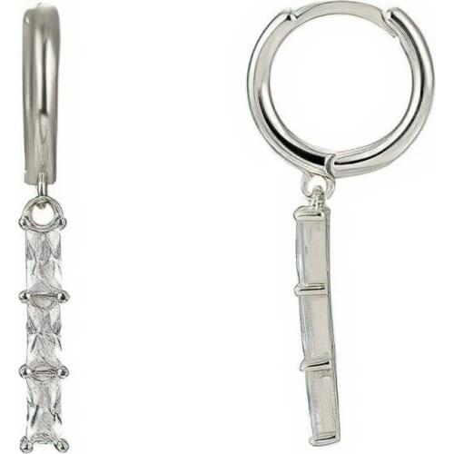 DARK DIAMOND-ring line zircon in 925 sterling silver or 18K gold plated