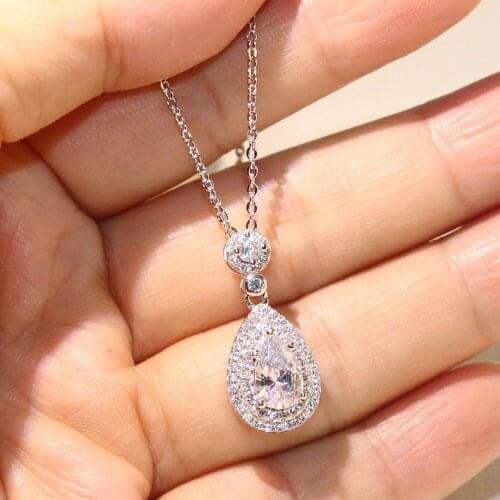 Vecalon Silver Chains