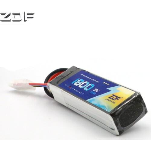 ZDF Lipo 3S 11.1V 1800mAh 30C For RC Quadcopter Helicopter Car Drone Airplane Boat Truck Remote Control Toys Lipo Battery