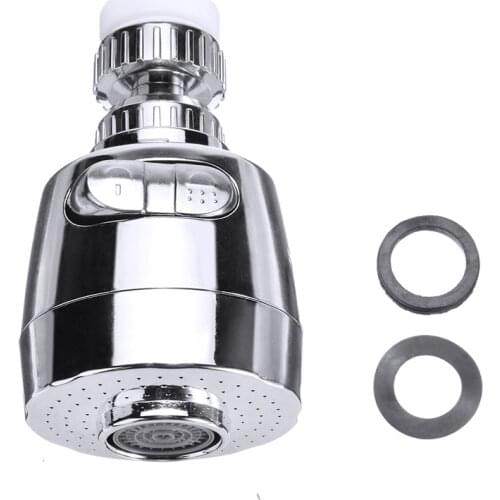 360 Degree Rotatable Faucet Sprayer Head Anti Splash Tap Water Saving 2 Modes Kitchen Tap Head Faucet Filter Faucet Nozzle