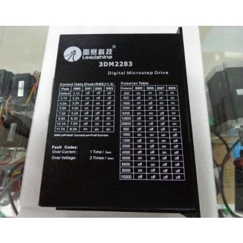 3DM2283 adapts 3-phase 110 130 stepper motor digital low speed and low resonance