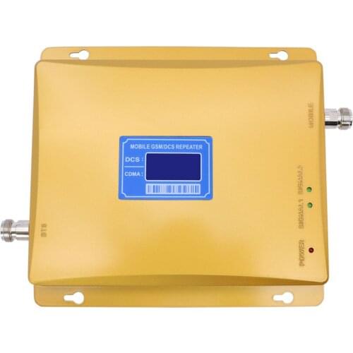 LCD Dual Band repetidor 850/1800 CDMA/DCS Repeater Mobile/Cell/Cellular Phone Amplifier Signal Repeater Booster