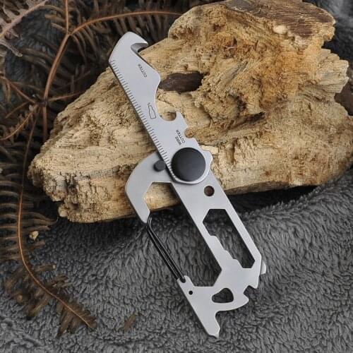 Grand Harvest high quality bike accessories mini tool spoke wrench stainless steel pocket tools with screwdriver outdoor travel