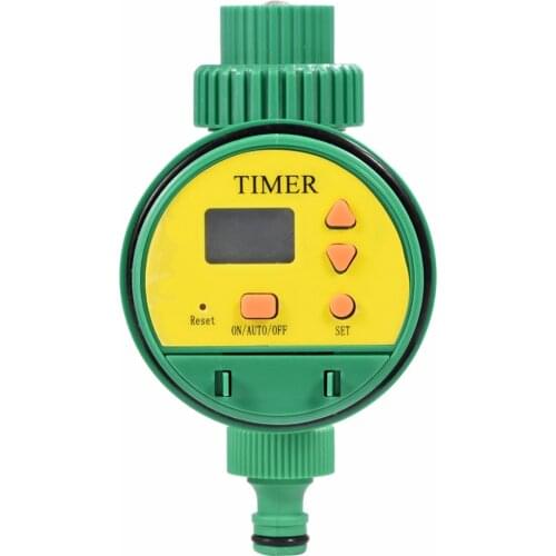 Micro Drip Intelligent Electronic LCD Water Timer Garden Irrigation Controller Watering System Home Ball Valve Water Timer