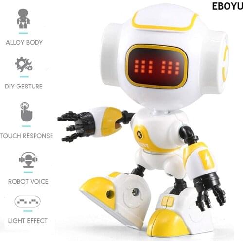 JJRC R9 LUBY Intelligent Robot Touch Control DIY Gesture Talk Smart Mini RC Robot Gift Toy