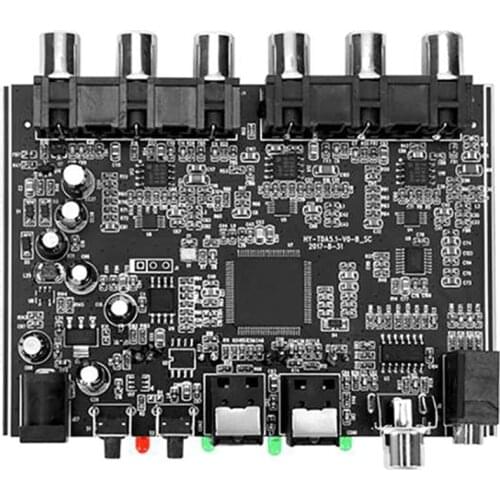 DAC Module 5.1 Channel AC3 PCM Digital Optical DTS RCA Hifi Stereo Audio Home Theater Decoder Amplifier Decoding Board