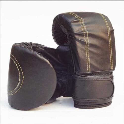 Kick Boxing Gloves For Men Sports PU Karate Muay Thai Free Fight MMA Sanda Martial Training Adults Kids Oxing Gloves Equipment