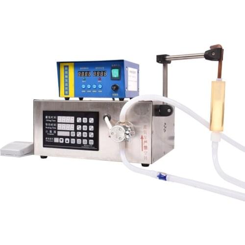 Semi-automatic/manual wax paraffin liquid candle beverage water fruit juice drinks tipple filling machine with heating function
