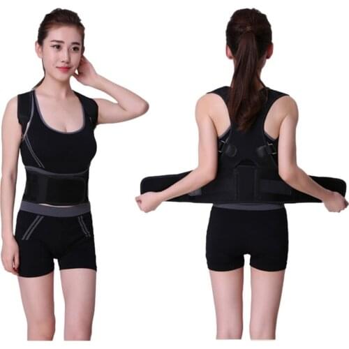 New Posture Correction Waist Shoulder Chest Back Support Posture Kyphosis Correcting Band Shaping body Corset Brace health care