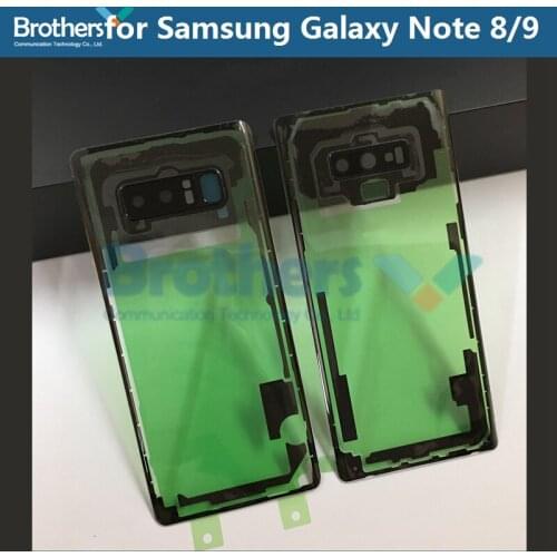 For Samsung Note8 Note9 Transparent Battery Housing for Note 8 Note 10 plus Note 10 Note 9 N960F Back Cover Case Battery Door