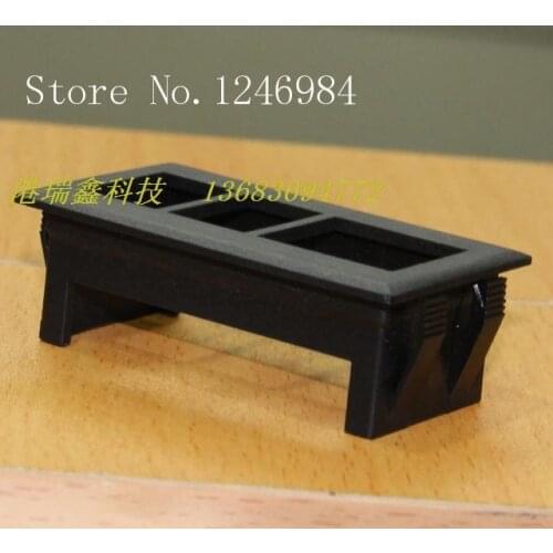 [SA]Black triple combination switch panel mounted rack card--50pcs/lot