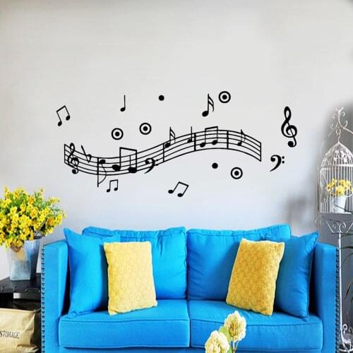 Cute acoustic spectrum Wall Mural Removable Wall Decal For Kids Rooms Decoration Accessories