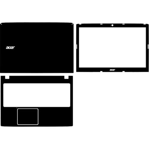 Special Laptop Carbon fiber Vinyl Skin Stickers Cover For Acer Aspire E5-575 575G E5-576G 576 15.6" nontouchscreen