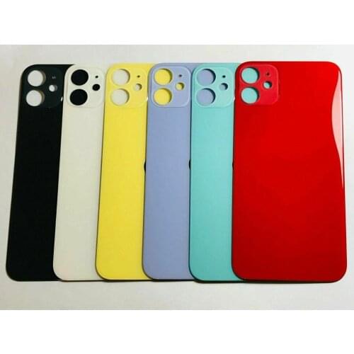 Glass Housing Case For iPhone 11/11 Pro/11 Pro Max Back Battery Cover Rear Door Housing Case Replacement