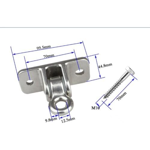 Heavy Duty 850KG Stainless Steel Swing Hangers Swing Hook For Swing Hanging Kit Playground Hammock Chair Yoga Swing Mount