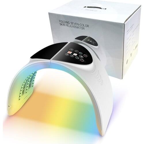 7 Colors PDT Led Light Therapy LED Mask Skin Rejuvenation Photon Device Spa Acne Remover Anti-Wrinkle Red Led Light Treatment