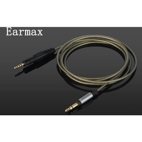 For Audio-Technica ATH-M50x ATH-M40x ATH-M70x Headphone Upgraded Silver Plated Replacement 1.2m Extension Fone De Ouvido Cable