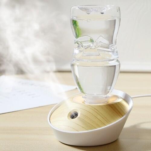 Universal USB Humidifier Base Beverage Water Bottle Atomizer Portable Humidifier Desktop For Car Home Office Bedroom Diffuser
