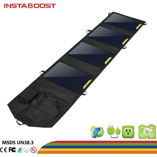 Waterproof 120W PD Type C output folding Solar Panel Monocrystalline silicon 23% For laptop And phones