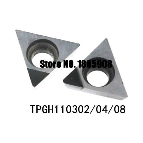 1PCS TPGH110302 TPGH110304 TPGH110308 PCD CBN Diamond inserts ,Carbide Milling Inserts,CNC Turning inserts For STGCR/STFCR