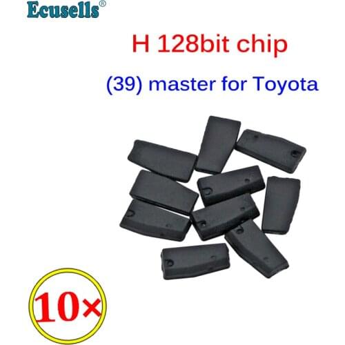 10pcs/lot Blank Car Transponder H Chip 128Bit (39) Master P6 Unlocked for Toyota Rav4 Camry Corolla Highlander Sienna 2013-2015
