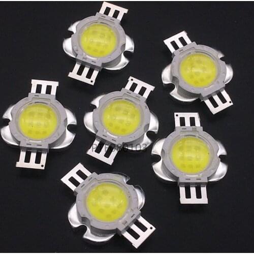10W high power 45mil cold class 60 lens cold white high power LED bead lamp