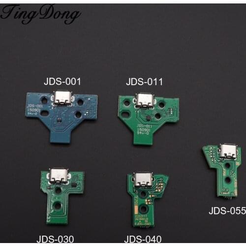 25pcs/lot JDS-001 JDS-011 JDS-030 JDS-040 JDS-055 USB Charging Port Board For PS4 Controller DualShock 4 Repair Parts